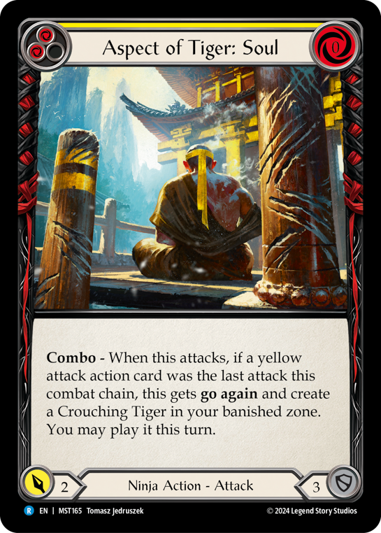 3x Aspect of Tiger: Soul (Yellow)