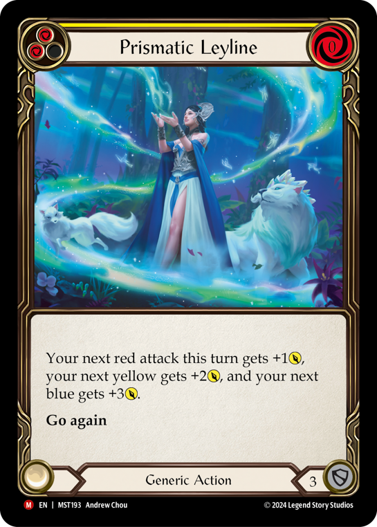 Prismatic Leyline Rainbow Foil