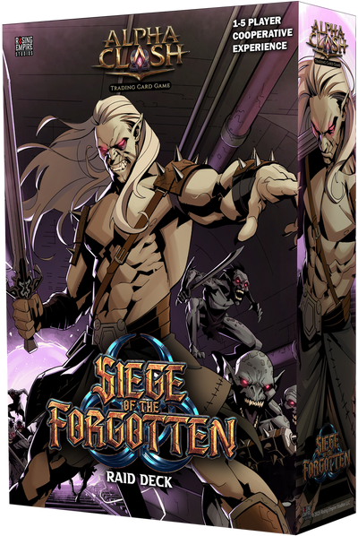 Siege of the Forgotten PVE Raid Deck - Alpha Clash