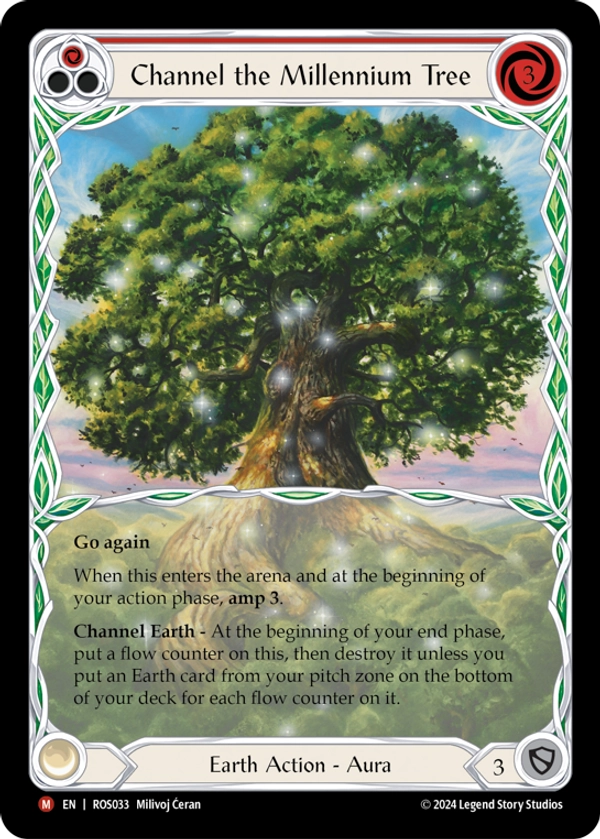 Channel the Millennium Tree Rainbow Foil