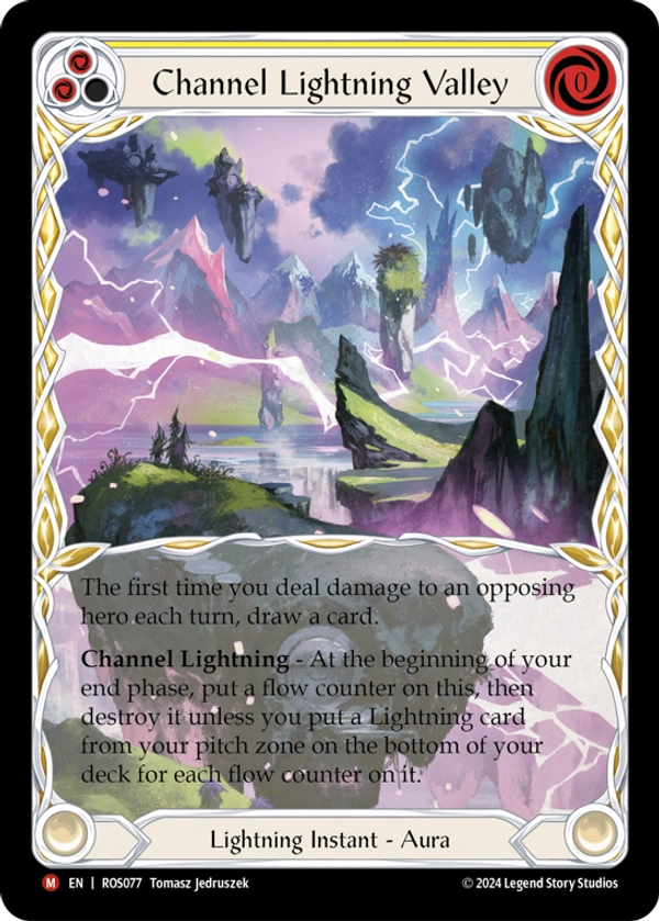 Channel Lightning Valley Rainbow Foil