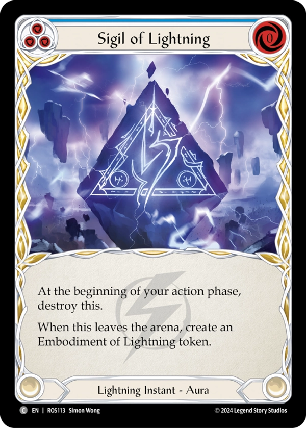 3x Sigil of Lightning