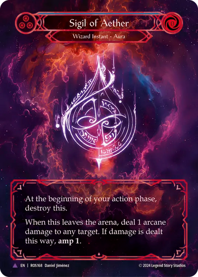 Sigil of Aether Marvel Cold Foil