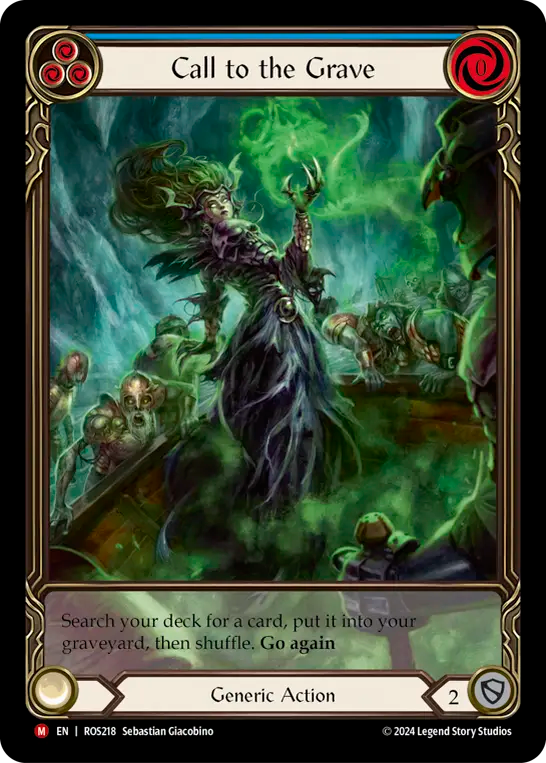 Call to the Grave Extended Art