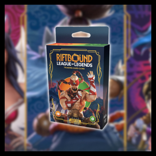 Riftbound: League of Legends TCG – Champion Deck Display – Set One: Origins – Lee Sin