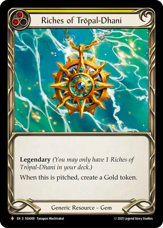 Riches of Tropal-Dhani Rainbow Foil