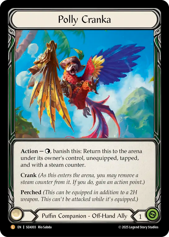 Polly Cranka Rainbow Foil