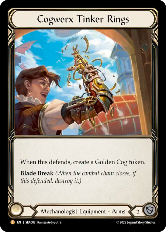 Cogwerx Tinker Rings Rainbow Foil