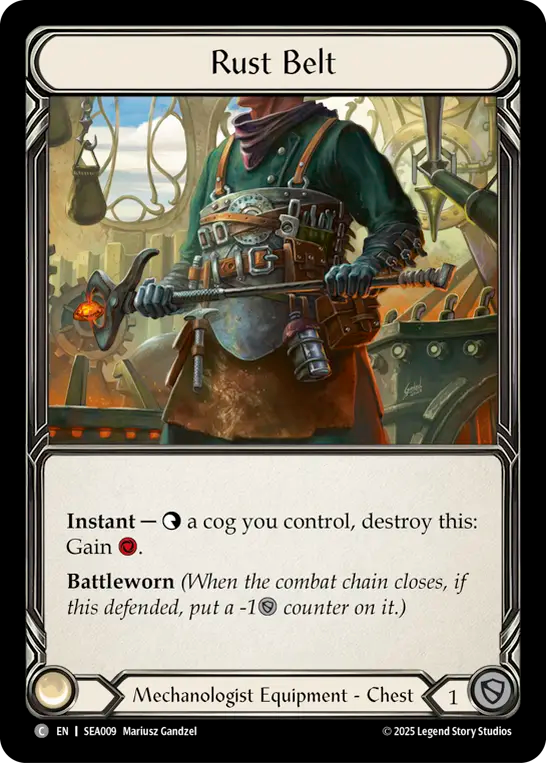 Rust Belt Cold Foil Treasure Pack