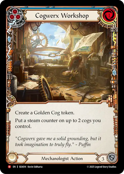 Cogwerx Workshop Rainbow Foil