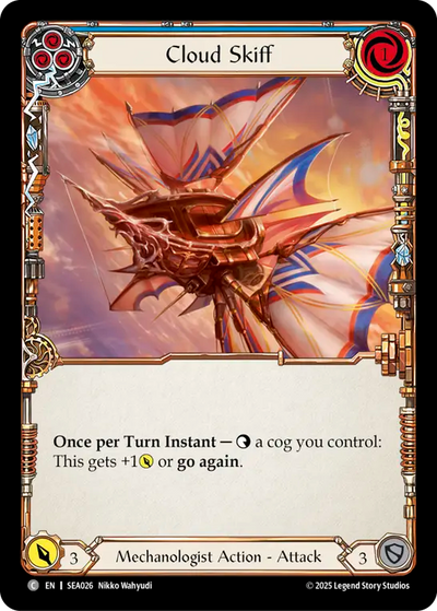 3x Cloud Skiff (Blue)