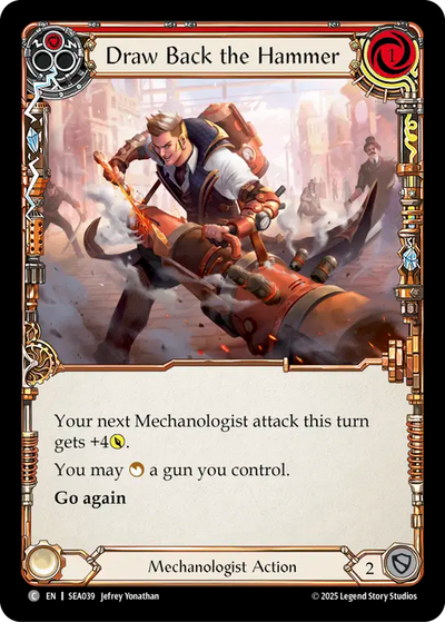 3x Draw Back the Hammer