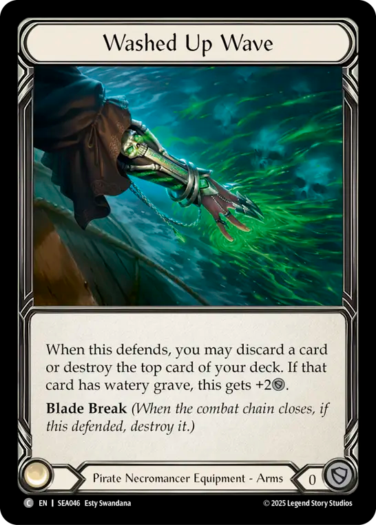 Washed Up Wave Cold Foil Treasure Pack