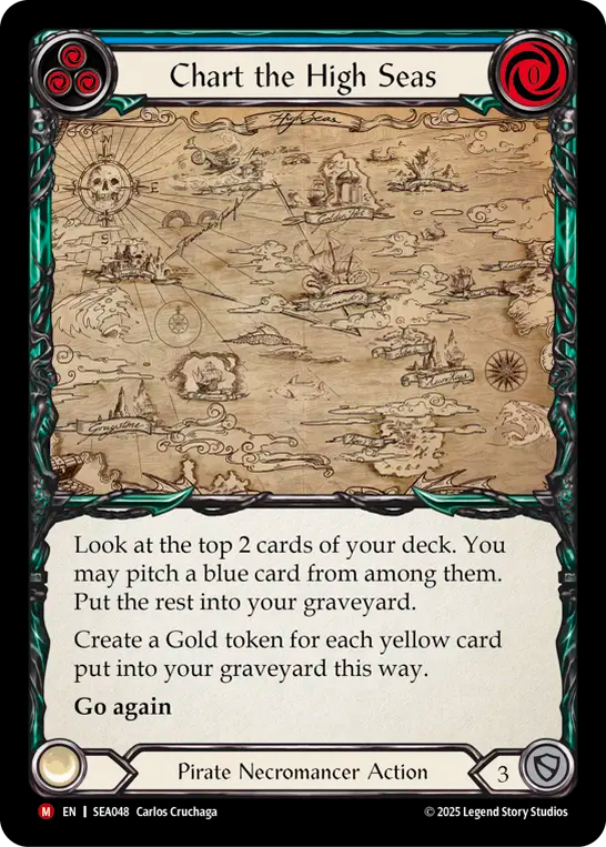 Chart the High Seas Rainbow Foil