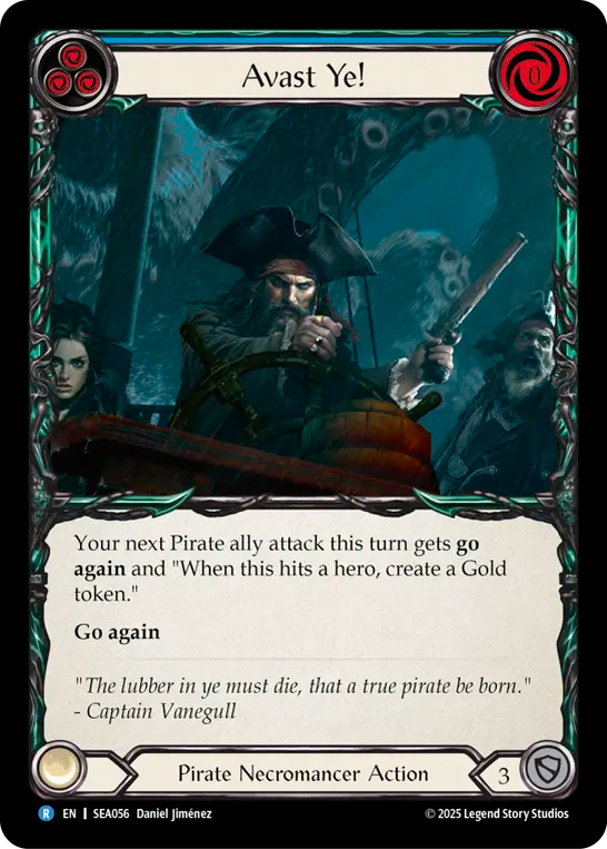 Avast Ye! Rainbow Foil