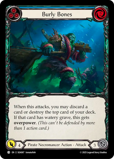 3x Burly Bones (Blue)