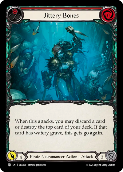 3x Jittery Bones (Red)