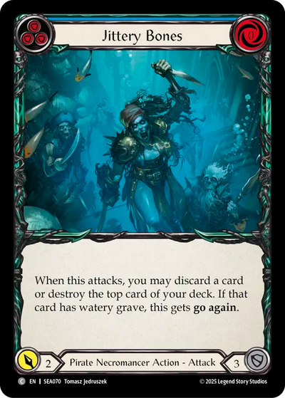 3x Jittery Bones (Blue)