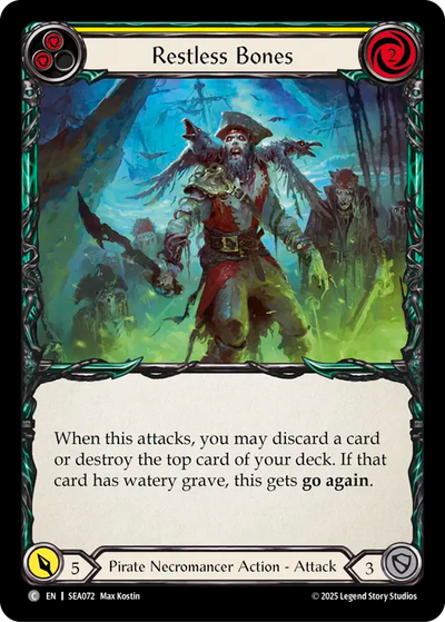 3x Restless Bones (Yellow)
