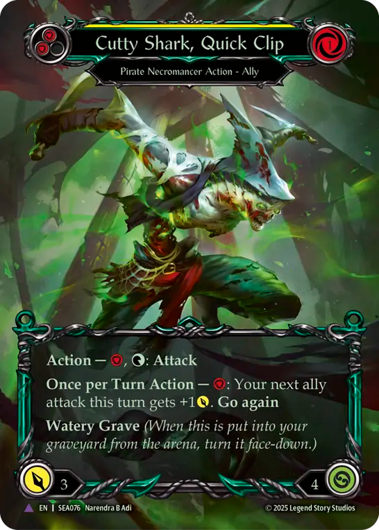 Cutty Shark, Quick Clip Marvel