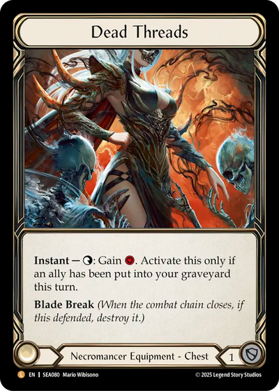 Dead Threads Rainbow Foil