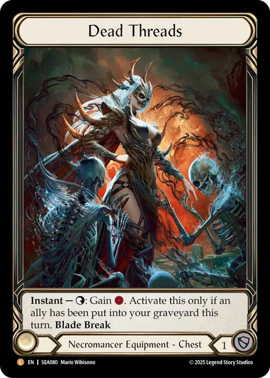 Dead Threads Cold Foil