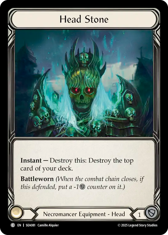 Head Stone Cold Foil Treasure Pack