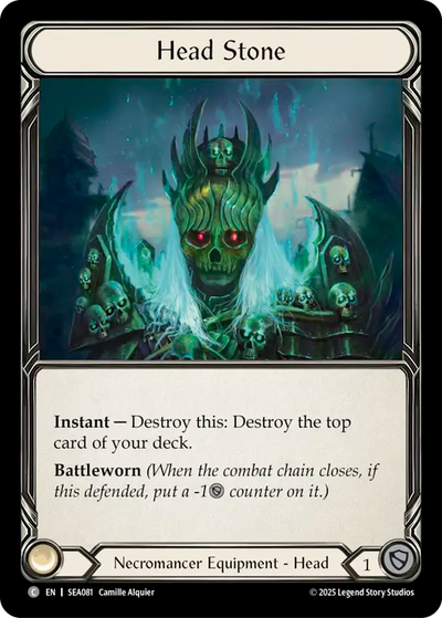 Head Stone Cold Foil Treasure Pack