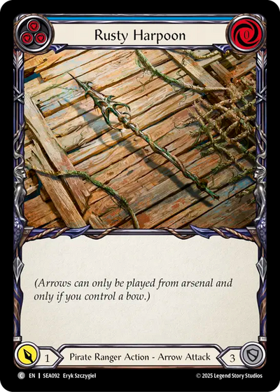 Rusty Harpoon Rainbow Foil