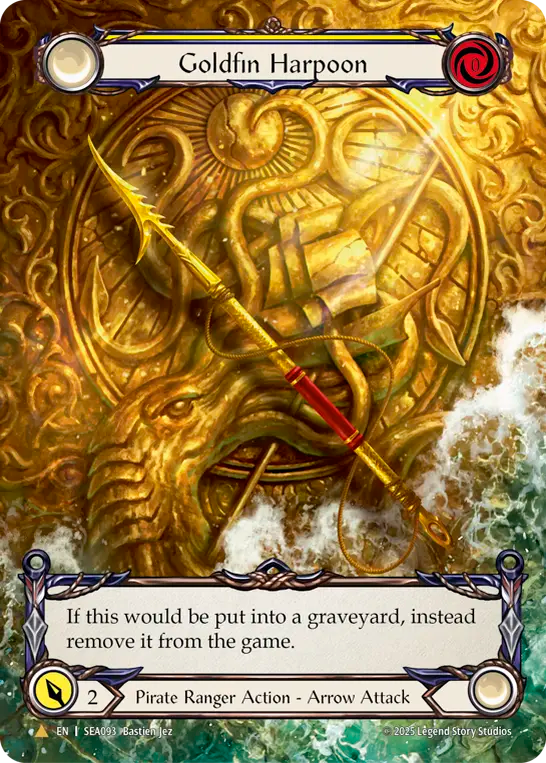 Goldfin Harpoon Marvel Treasure Pack