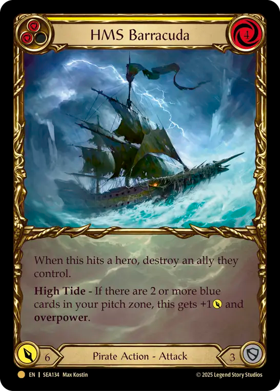 HMS Barracuda Treasure Pack
