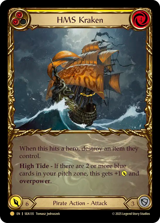 HMS Kraken Treasure Pack