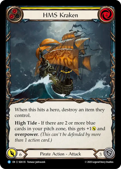HMS Kraken Rainbow Foil