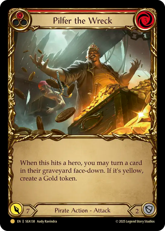 Pilfer the Wreck (Red) Treasure Pack