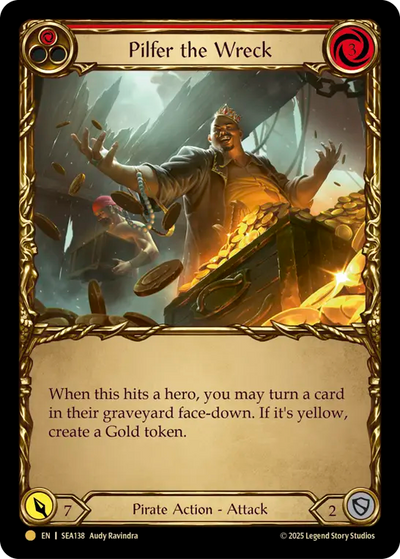 Pilfer the Wreck (Red) Treasure Pack