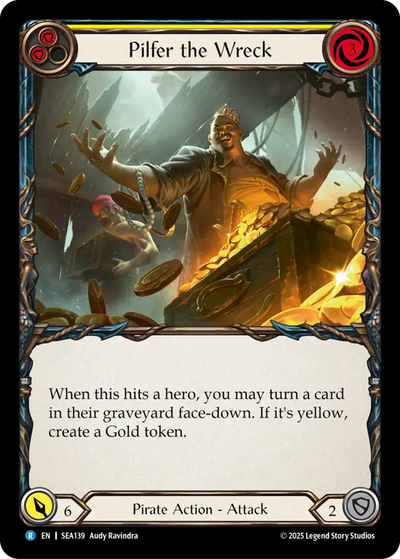 Pilfer the Wreck (Yellow) Rainbow Foil