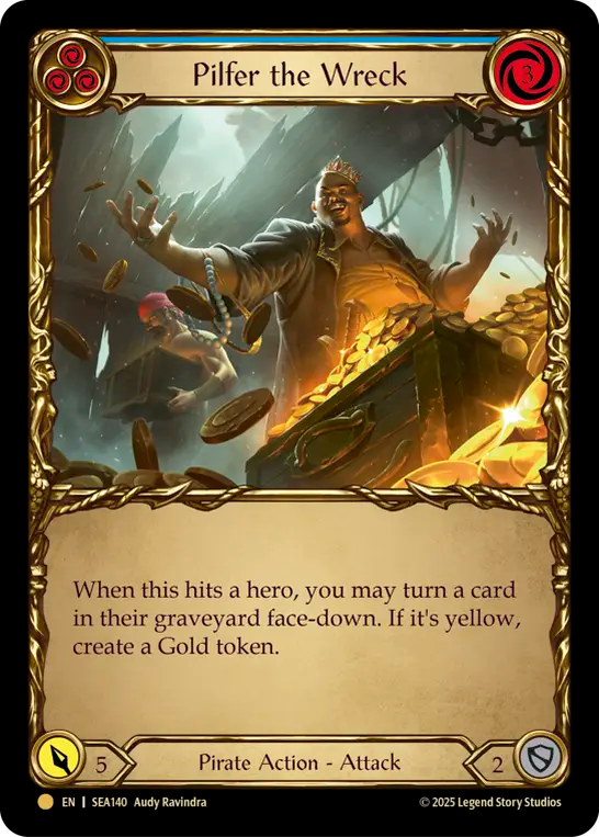 Pilfer the Wreck (Blue) Treasure Pack