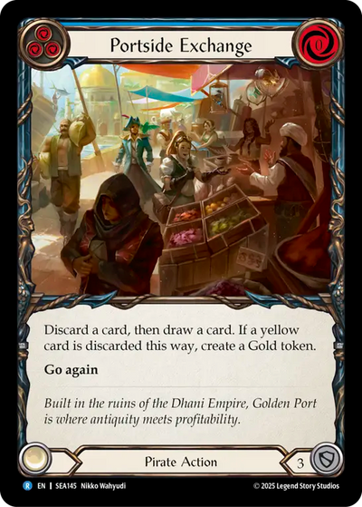 Portside Exchange Rainbow Foil