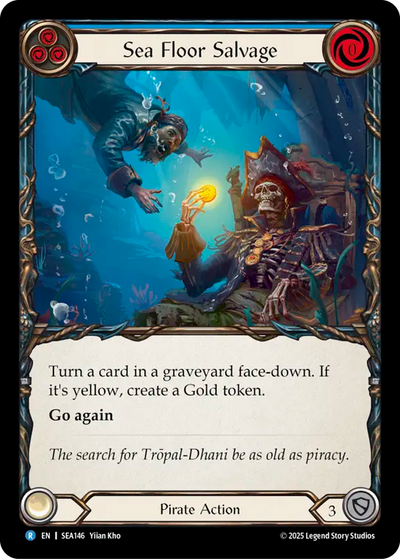 Sea Floor Salvage Rainbow Foil