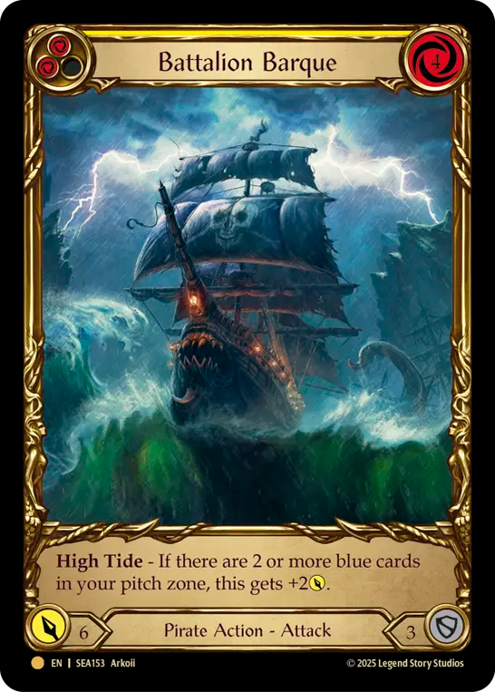 Battalion Barque (Yellow) Treasure Pack
