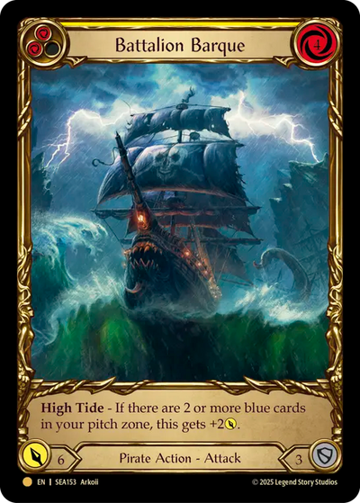 Battalion Barque (Yellow) Treasure Pack