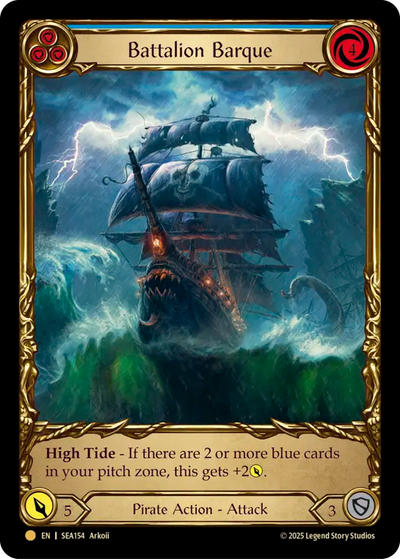 Battalion Barque (Blue) Treasure Pack