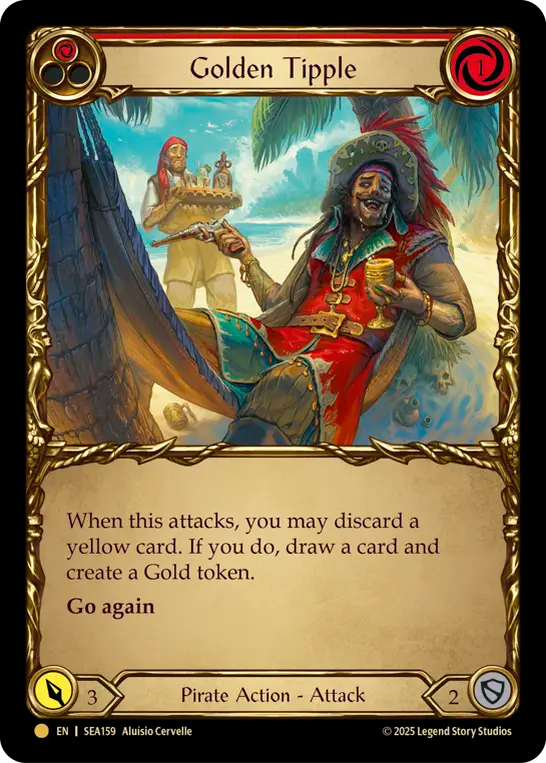 Golden Tipple (Red) Treasure Pack