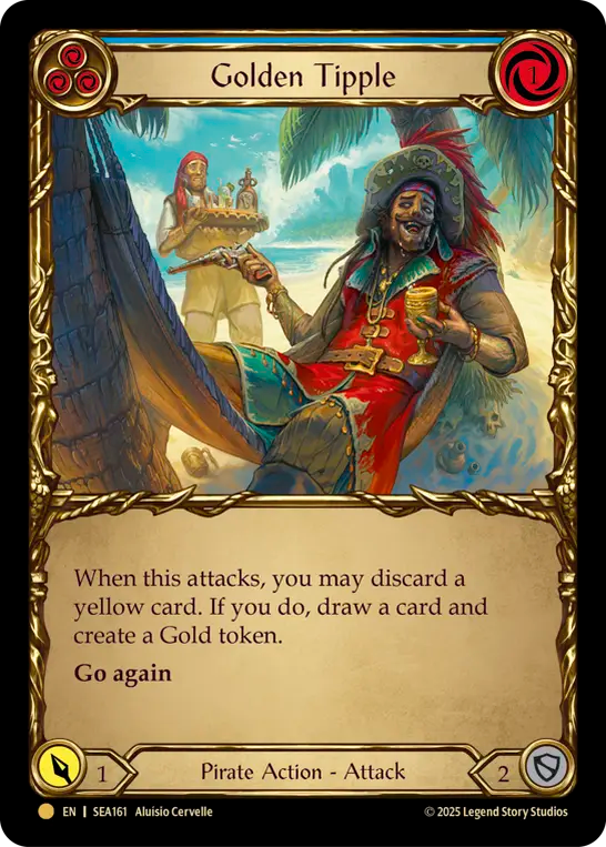 Golden Tipple (Blue) Treasure Pack