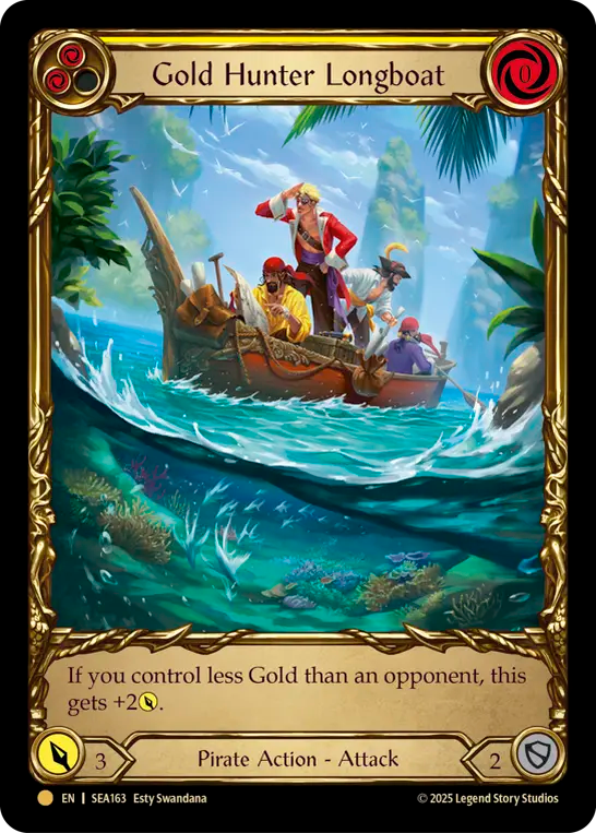 Gold Hunter Longboat Treasure Pack