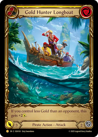 Gold Hunter Longboat Treasure Pack