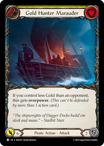 Gold Hunter Marauder Rainbow Foil