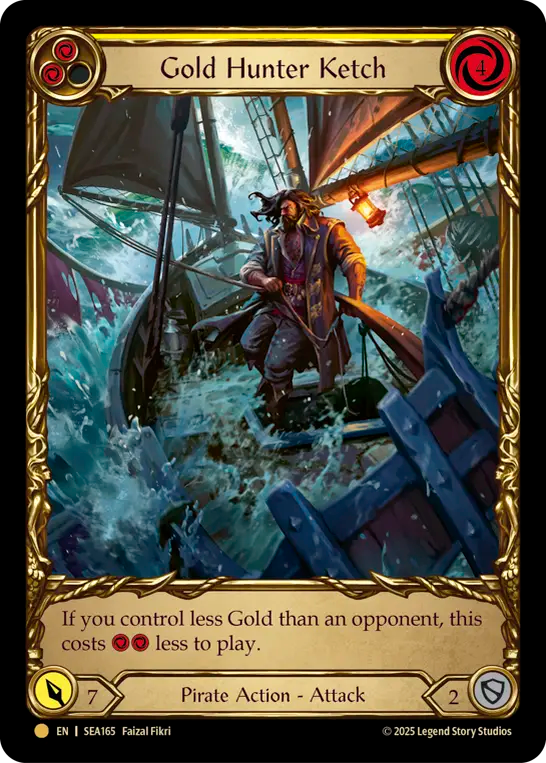 Gold Hunter Ketch Treasure Pack