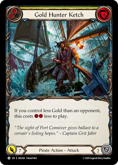 3x Gold Hunter Ketch
