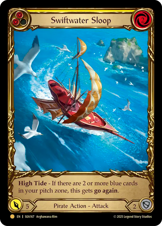 Swiftwater Sloop (Yellow) Treasure Pack